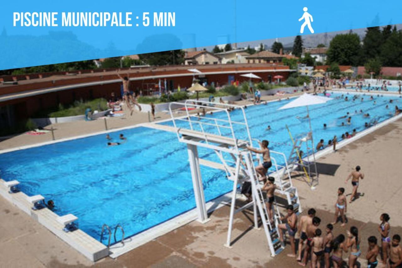 Mont Ventoux - Terrasse - Vue Degagee - Linge De Qualite - Fibre - Confort Gardanne Ngoại thất bức ảnh